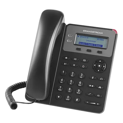 Teléfono IP / 1 Cuenta SIP / 2 Líneas / Pantalla LCD 132x48 / PoE / 3 Teclas Programables / Conferencia 3 Vías