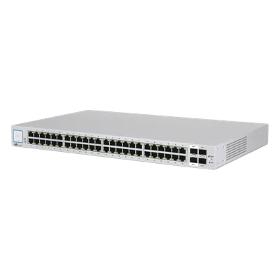Switch administrable / 48 puertos Gigabit / 2 SFP 1G / 2 SFP+ 10G / 1U Rack / 70 Gbps throughput