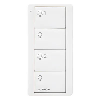 Control Inalámbrico de 4 Botones / 2 Zonas de Iluminación / Clear Connect RF / Alcance 18 m (59.1 ft) Línea de Vista / Batería 10 Años