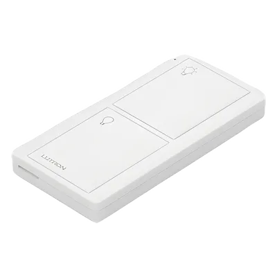 Control Remoto Inalámbrico / 2 Botones On/Off / RF 431-437 MHz / Alcance 18 m (59.1 ft) / Batería 10 Años / Sin Cableado
