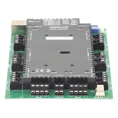 Controlador de Acceso / 2 Lectoras Wiegand / 30,000 Tarjetas / TCP-IP y RS485 / Antipassback / 1,023 Puertas