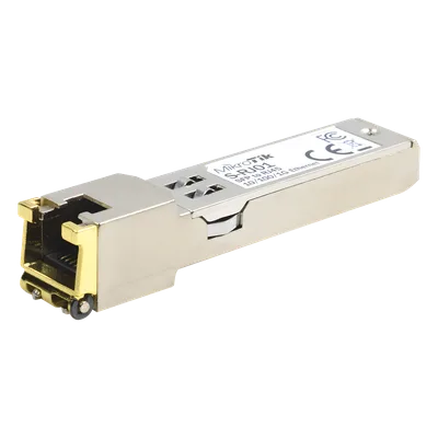 Convertidor SFP a Ethernet / 10/100/1000 Mbps / 1.25 Gbps / 100 m (328 pies) / RJ45 / 0 a 85 °C