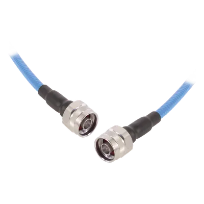 Cable Coaxial / Bajo PIM ≤-155 dBc / N Macho a N Macho / 1/4" Diámetro / 1 Metro (3.28 Pies) / 0-6 GHz / Plenum UL910