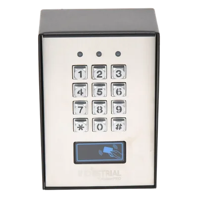 Teclado de Control de Acceso / 3 Métodos de Acceso / 1,200 Usuarios / 3 Relés / Salida Wiegand / Antivandálico / Lector de Proximidad