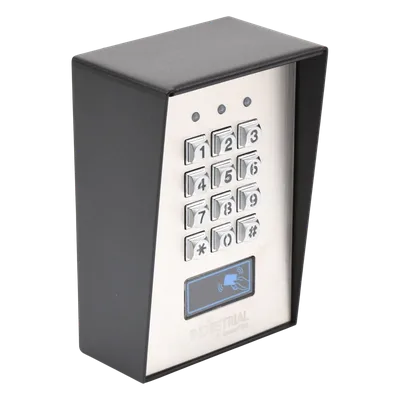 Teclado de Control de Acceso / 3 Métodos de Acceso / 1,200 Usuarios / 3 Relés / Salida Wiegand / Antivandálico / Lector de Proximidad