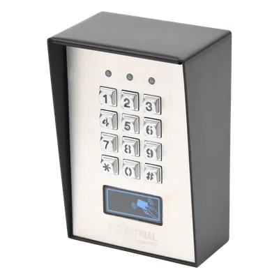 Teclado de Control de Acceso / 3 Métodos de Acceso / 1,200 Usuarios / 3 Relés / Salida Wiegand / Antivandálico / Lector de Proximidad