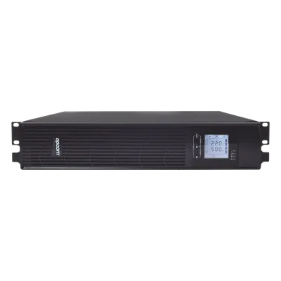 UPS de 1000VA/900W / Topología On-Line Doble Conversión / Entrada y Salida de 120 Vca / Clavija de Entrada NEMA 5-15P / Pantalla LCD Configurable /Formato Rack/Torre