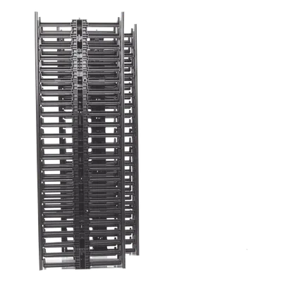 Organizador Vertical de Cable / Doble Capacidad Frontal y Posterior / 45 RU / 6.7in (170mm) Ancho / 83.0in (2108mm) Alto / Negro