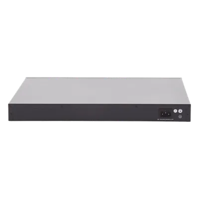 Switch Administrable Stacking Capa 3 / 24 Puertos PoE+ Gigabit / 4 SFP+ 10G / 370W PoE Total / 128 Gbps Throughput
