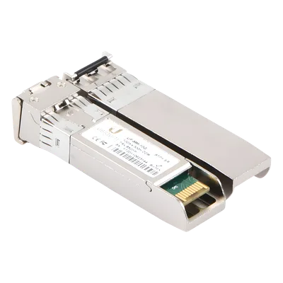 UFiber Módulo SFP+ 10G, transceptor MiniGibic MultiModo 10 Gbps, distancia 300m, conectores LC, paquete de 2 piezas
