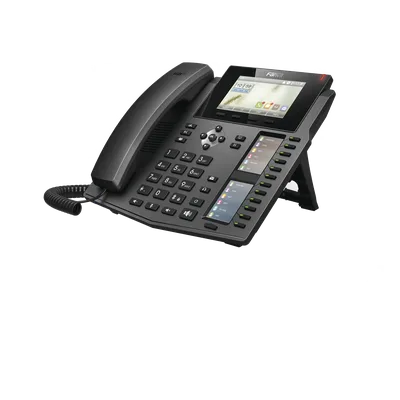 Teléfono IP empresarial para 20 líneas SIP, Voz HD, 3 Pantallas LCD a Color, 12 teclas BLF, PoE
