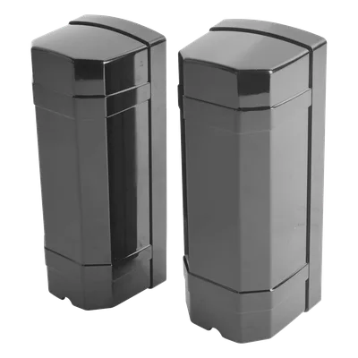 Detector Perimetral de Doble Rayo Infrarrojo / Alcance 60 m (196.9 ft) Exterior / 180 m (590.6 ft) Interior / IP65 / 4 Frecuencias Ajustables / Tiempo de Respuesta 12-250 ms