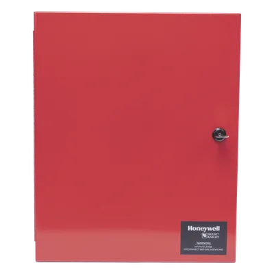 Fuente de Alimentación Remota Direccionable / 6 A / 4 Salidas NAC o Auxiliar 24 VCC / Gabinete Rojo / 12.25' x 16' x 3'