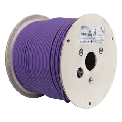 Bobina de Cable U/UTP / Cat6A / 23 AWG / LS0H / 305 m (1000 pies) / 500 MHz / 10GBase-T