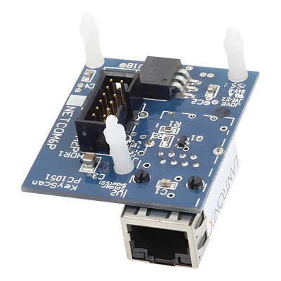 Convertidor Serial a TCP/IP / RJ45 10/100 Ethernet / AES Rijndael / 5°C a 70°C / 1.6' x 1.9'