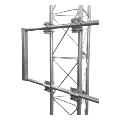 Brazo para Torre Arriostrada / Acero ASTM A-36 / Galvanizado por Inmersión / Tubo Principal 60 cm (1.97 ft) Ø 2' / Tubos Laterales 80 cm (2.62 ft) Ø 1' / Torres hasta 60 cm (1.97 ft)