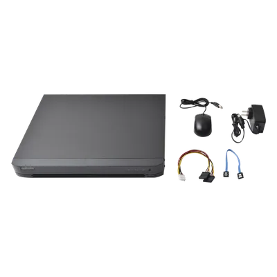 Kit TurboHD / DVR 8 Canales / 8 Cámaras Bala 1080p / Lente 2.8 mm / IR 20 m (65.6 ft) / Fuente Regulada hasta 15 Vcc / Transceptores UTP