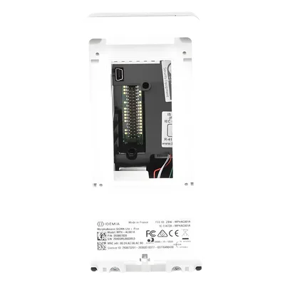 Lector de Huella Biométrico / Sensor Óptico FBI PIV-IQS / Pantalla Táctil 2.8 Pulgadas / Almacenamiento 10,000 Usuarios / IP65 / PoE y 12-24V DC / Lector PROX HID / Ethernet, RS485, USB, Wi-Fi