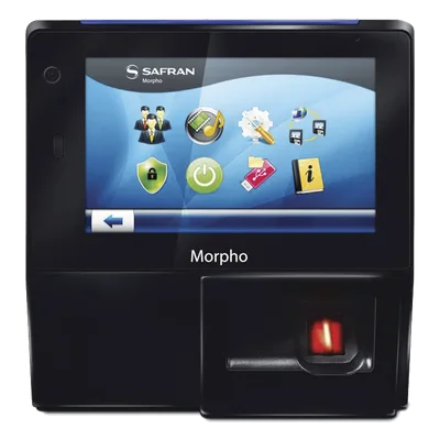 Lector de huella biométrico / Control de acceso y asistencia / IP65 / PoE / Pantalla táctil / 5000 usuarios / Mifare integrado
