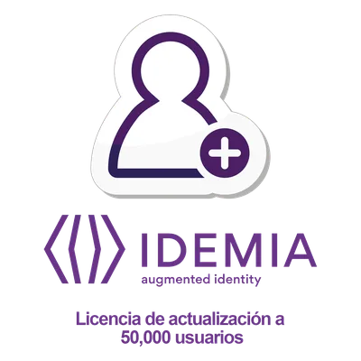 Licencia de actualización / 50,000 usuarios simultáneos / Terminal WR MA Sigma / Vinculación permanente