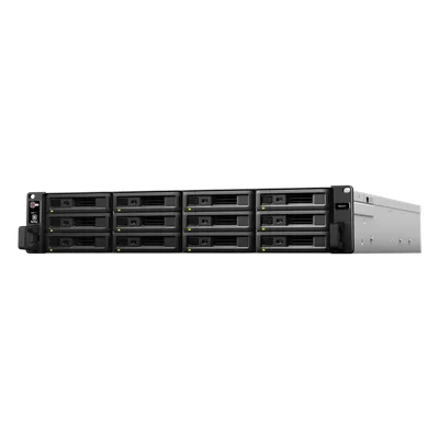 Unidad de Expansión NAS / 12 Bahías / SATA 3.5" y 2.5" / Intercambio en Caliente / Expansión RAID en Línea / Fuentes Redundantes Opcionales