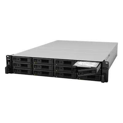 Unidad de Expansión NAS / 12 Bahías de Disco / Fuentes de Alimentación Redundantes / Expansión de Volumen en Caliente / Rack 2U