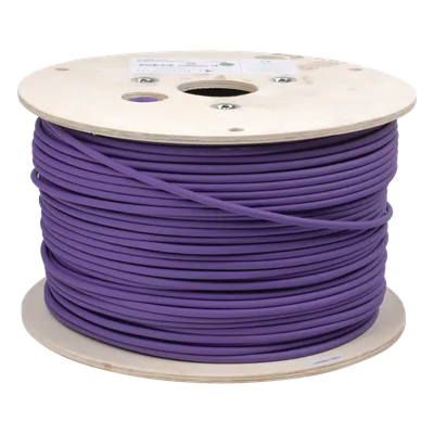 Bobina de Cable Blindado F/UTP / Cat6A / 10GBase-T / 305 m (1000 ft) / LS0H / 500 MHz / 23 AWG