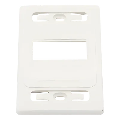 Placa de Pared Modular / 3 Salidas / Blanco / Bulk / MAX / Z-MAX Blindados
