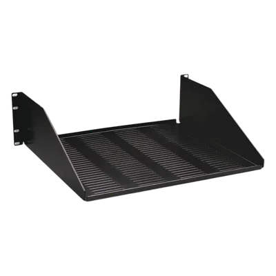 Charola para Rack / Ventilada / 3UR / Aluminio 2.5mm / 22.7kg / 438mm / 19in