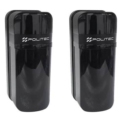 Detector Fotoeléctrico / Alcance 60 m (196.9 ft) Exterior / 350 m (1148.3 ft) Interior / Batería 36 Meses / Alineación Óptico-Acustica / 4 Canales / Doble Rayo Infrarrojo