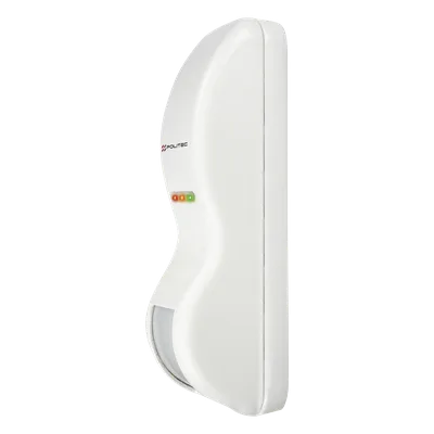 Sensor de Doble Tecnología / Cobertura Cortina 1-12 m (3.3-39.4 ft) / PIR & Microondas 24 GHz / Anti-enmascaramiento / Interior y Exterior / Inmunidad Mascotas 10 kg