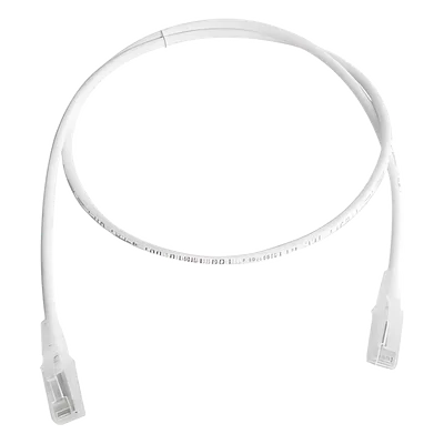 Patch Cord / Cat5e UTP / CM/LS0H / 2.13 m (7 ft) / Blanco / Bulk