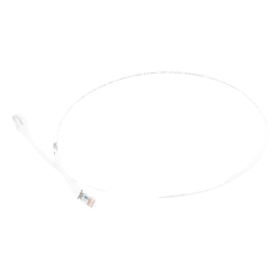 Patch Cord MC6 Modular Cat6 UTP, CM/LS0H, 3ft, Color Blanco