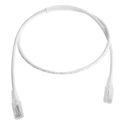 Patch Cord MC6 Modular Cat6 UTP, CM/LS0H, 3ft, Color Blanco