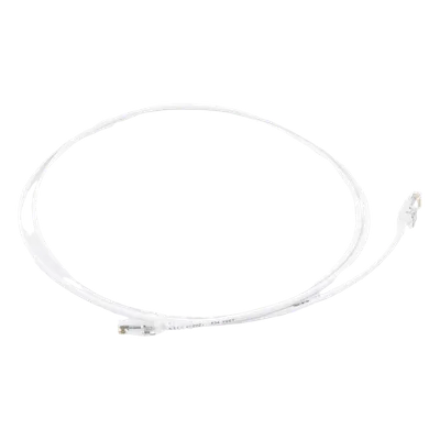 Patch Cord Modular Cat6 UTP / 28AWG / CM/LS0H / 1.52 m (5 Pies) / Diámetro 4.0 mm / Blanco