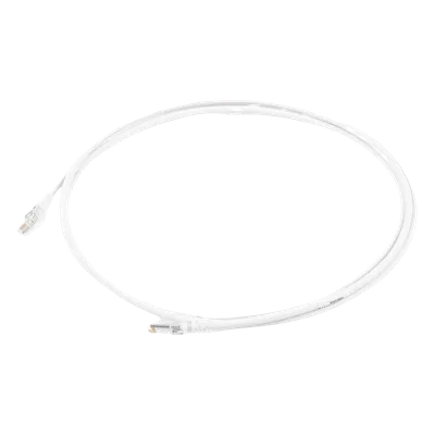 Patch Cord Modular Cat6 UTP / 28AWG / CM/LS0H / 1.52 m (5 Pies) / Diámetro 4.0 mm / Blanco