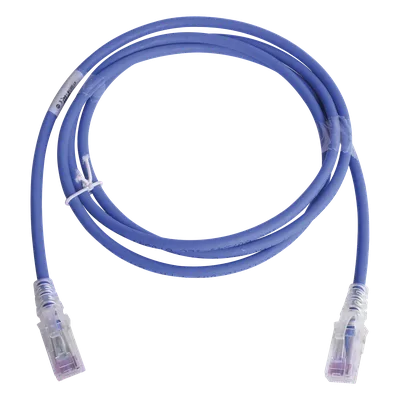 Patch Cord Cat6 UTP / CM/LS0H / 1.52 m (5 pies) / 250 MHz / PoE / Ultra Delgado / Azul