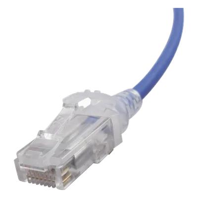 Patch Cord / Cat6 UTP / CM/LS0H / 1.52 m (5 ft) / 28AWG Diámetro Reducido / Azul