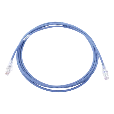Patch Cord Cat6 UTP / CM/LS0H / 3.05m (10 pies) / 26 AWG / Azul / Bulk