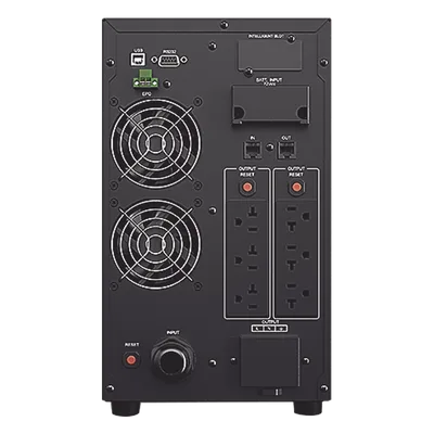 UPS de 3000 VA/2700 W, Online Doble Conversión, Entrada 120 Vca NEMA L5-30P, Onda Senoidal Pura, Tipo Torre, Con 6 Tomas NEMA 5-20R y 1 Block Hardwired