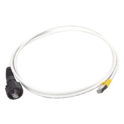 Patch Cord Industrial Blindado / Cat6A S/FTP / IP66/IP67 / CM/LS0H / 1.5 m (5 ft)
