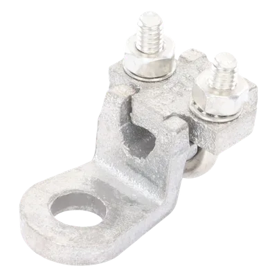 Conector Antivandálico de Bornes / 1/2" / Calibre 4 a 1/0 AWG / Bronce Estañado / Diámetro 5.827 a 8.251 mm