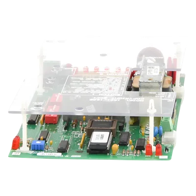 Tablilla de Control para Barrera Vehicular / 115 VAC / Configuración DIP / Sensores de Contacto y No Contacto / Temporizador 1-59 s / Montaje en Concreto