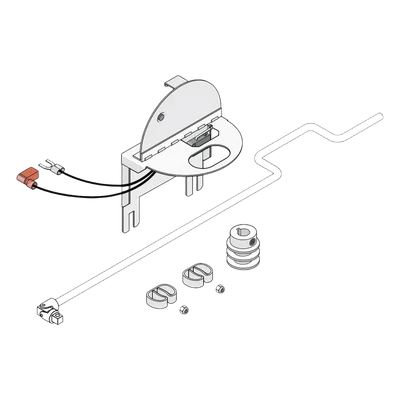 Kit de Operación Manual para Barrera / Compatibilidad Modelo 1601 / Instalación Sin Herramientas / Operación de Emergencia / Diseño Ergonómico