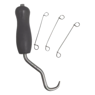 Cinchos de Fijación para Cable Sensor / 610 Unidades / Instalación cada 30 cm (11.8 in) / Cobertura 150 m (492.1 ft) / Resistente a Intemperie y UV