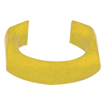 Clip de Identificación para Patch Cord / Color Amarillo / Bolsa 25 Piezas / UL Listed / -10°C a 60°C