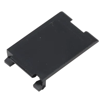 Inserto Ciego / Para Placas MAX y 10G MAX / Color Negro / Bolsa 10 Piezas