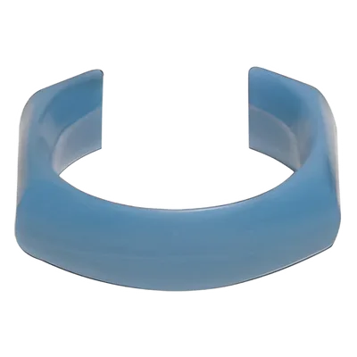 Clip de Identificación para Patch Cord / Polycarbonato / Azul / 25 Piezas
