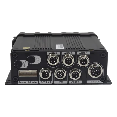 Vídeo Grabador Móvil Tríbrido, soporta 4ch AHD / Analogico + 1 ch 720P, sistema de almacenamiento mediante memoria SD