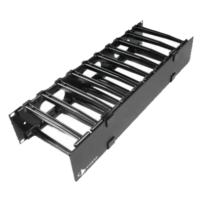 Organizador de Cable Horizontal / Rack 19in / 6in (152mm) / 1UR / Alta Densidad